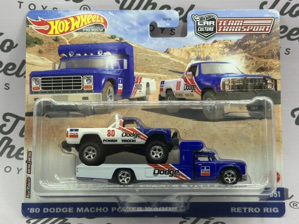 Team Transport  Retro Rig - Dodge Macho Power Wagon 1980