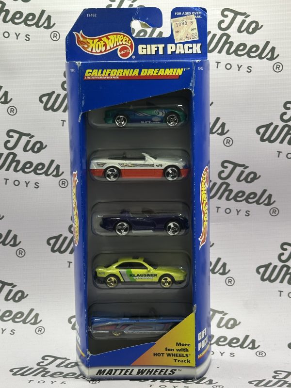 Pack 5 California Dream 1997 pack detalle