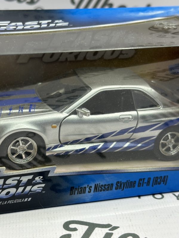 Nissan Skyline GT-R R34 Brian’S Jada 1/43 - Imagen 3