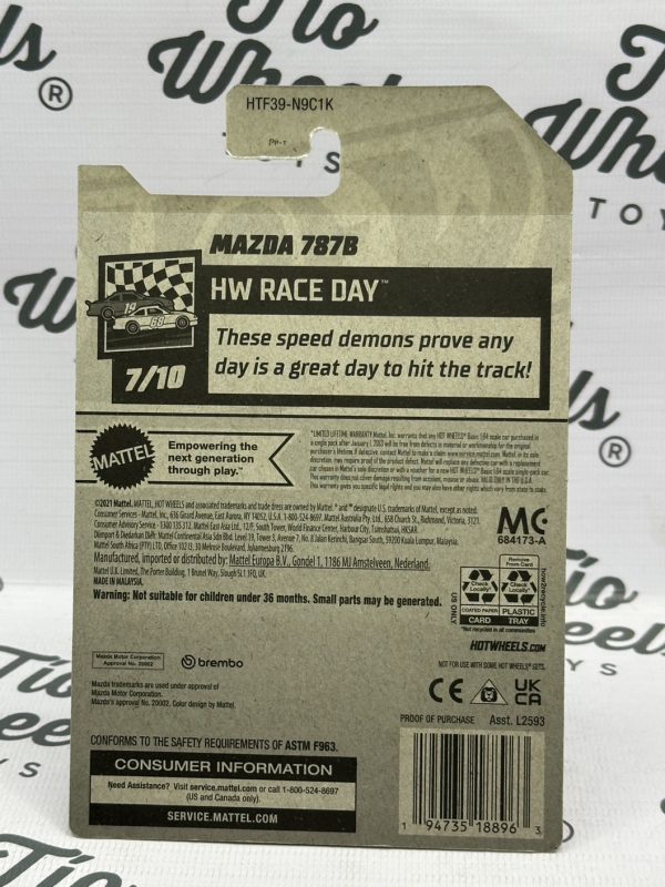 Mazda 787B Tarjeta EEUU - Imagen 2