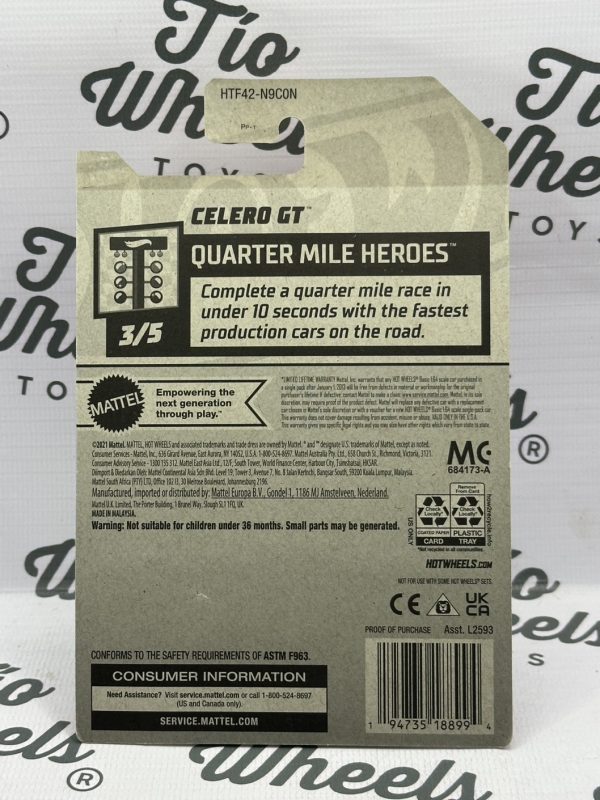 Celero GT Tarjeta EEUU - Imagen 2