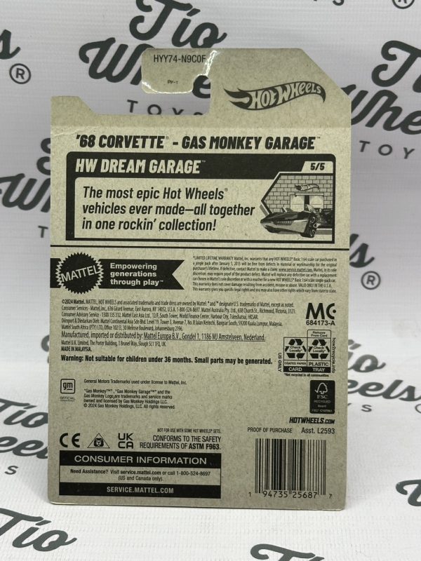 Corvette 1969 Gas Monkey Garage - Imagen 2