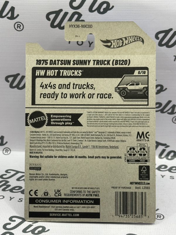 Datsun Sunny Truck B120 1975 - Imagen 2