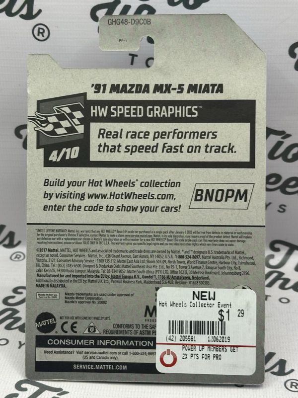 Mazda Miata MX-5 1991 Game Stop Exclusivo - Imagen 2
