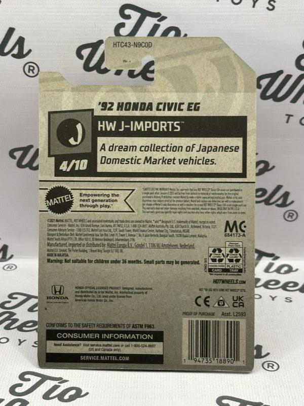 Honda Civic Eg 1992 - Imagen 2