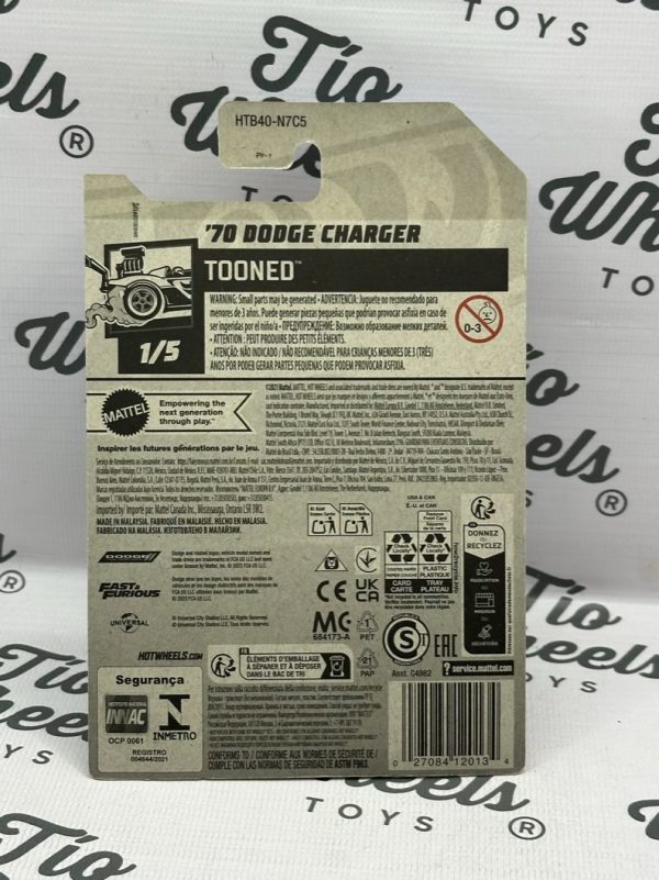 Dodge Charger 1970 Tooned - Imagen 2