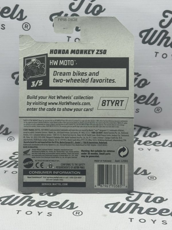 Honda Monkey 250 Th Básico - Imagen 2
