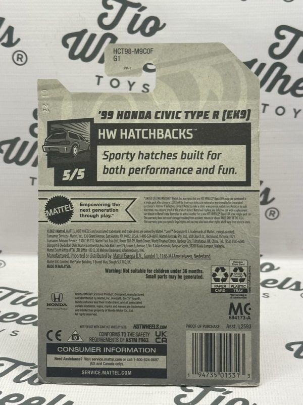 Honda Civic Type R (EK9) Detalle en Gancho - Imagen 3