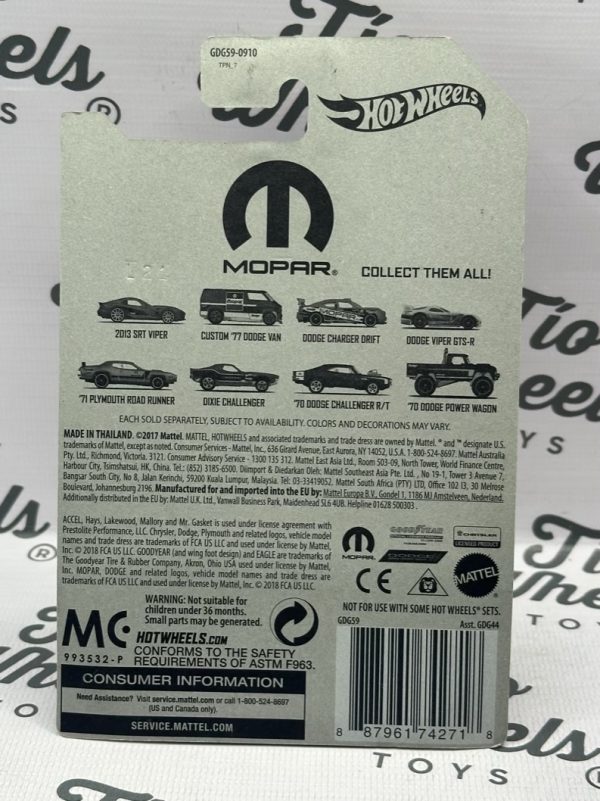 Dodge Challenger Dice  Mopar - Imagen 2