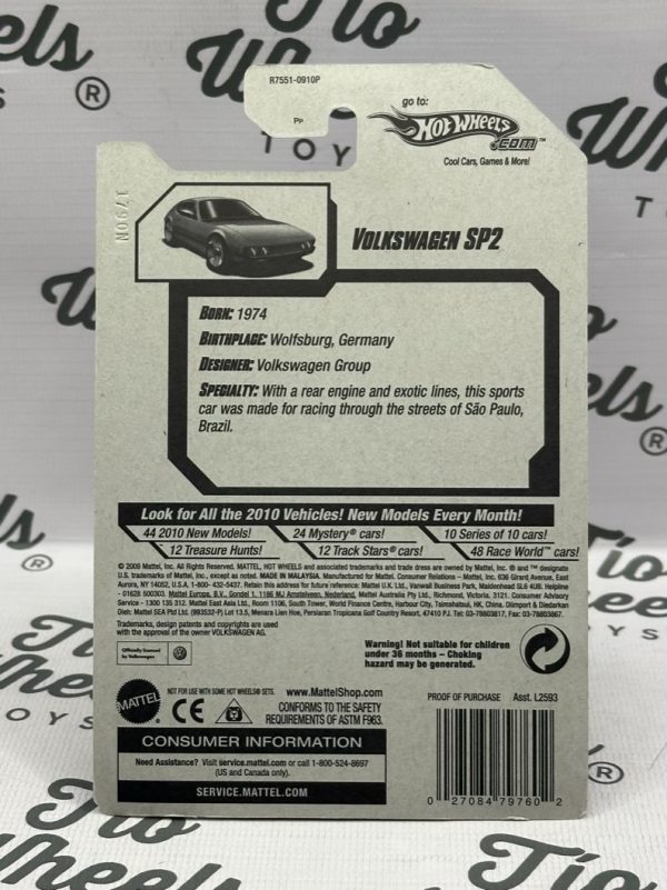 Volkswagen SP2  Factory Sealed 2010 - Imagen 2
