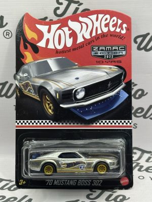 FORD MUSTANG BOSS 302 1970 ZAMAC Hotwheels Collector 2022