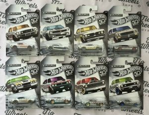 Set 50 aniversario HotWheels Zamac
