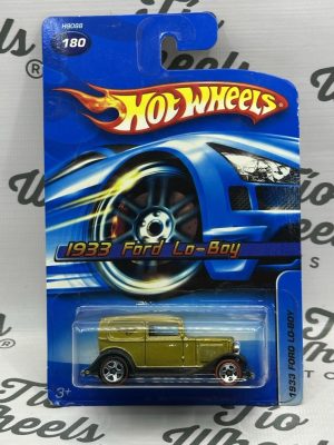 Ford Delivery Lo-Bou 1933 Red Lines