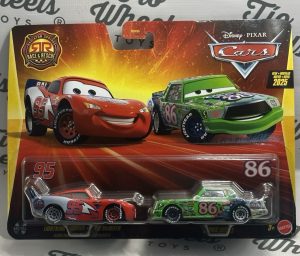 Pack 2 Cars Rayo McQueen / Chiks Hicks