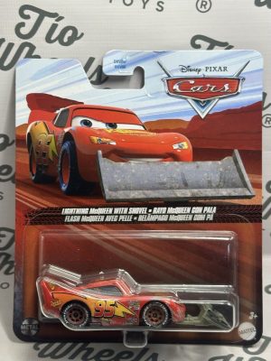 Rayo McQueen Con Pala Cars